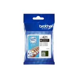 Brother LC421BK - Černá - originální - inkoustová cartridge - pro Brother DCP-J1140DW, DCP-J1800DW, MFC-J1010DW, MFC-J1012DW