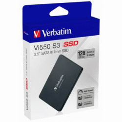 SSD Interní Verbatim Vi550, 49350, 128GB, černý, SATA III