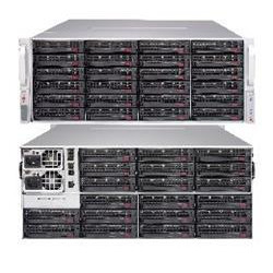 SUPERMICRO 4U JBOD Storage, 44x 3,5" HS HDD 20x18TB HDD (24 front + 20 rear) Expander SAS3 (12Gb s) 2x1200W (Tit.)
