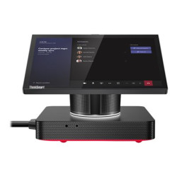 Lenovo ThinkSmart Hub 11H1 - Vše v jednom Core i5 8365UE až 4.1 GHz - vPro - RAM 16 GB - SSD 256 GB - NVMe - UHD Graphics 620 - Gigabit Ethernet - Win 11 IoT Enterprise SAC - monitor: LED 10.1" 1920 x 1200 (WUXGA) @ 60 Hz dotykový displej - havraní čerň, červená (spodní kryt) - Lenovo TopSeller - s 3 roky Lenovo Premier Support, údržba v prvním roce