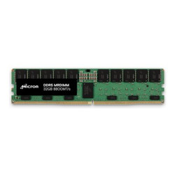 Micron - DDR5 - modul - 32 GB - DIMM 287-pin nízkoprofilová - 8800 MT s PC5-70400 - CL36 - 1.1 V - ECC - zelená