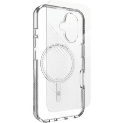 ZAGG Bundle Luxe SNAP PCR sklo 360 Apple iPhone 16 Plus Průhledný