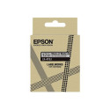 Epson LabelWorks LK-4TBJ - Černá na matné průhledné - Role (1,2 cm x 8 m) 1 kazeta y závěsný box - pásková kazeta - pro LabelWorks LW-C410, LW-C610