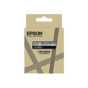 Epson LabelWorks LK-6WBJ - Černá na matné bílé - Role (2,4 cm x 8 m) 1 kazeta y závěsný box - pásková kazeta - pro LabelWorks LW-C610