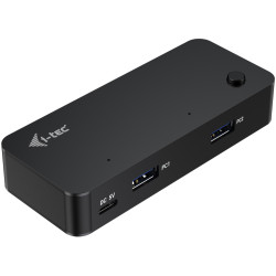 i-tec univerzální KVM HUB 2x USB-C + 2x USB-A 3.0 Port