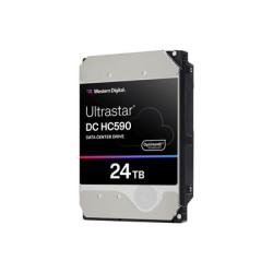 WD Ultrastar DC HC590 0F65642 - Pevný disk - Datové centrum - šifrovaný - 24 TB - interní - 3.5" - SATA 6Gb s - 7200 ot min. - vyrovnávací paměť: 512 MB - Self-Encrypting Drive (SED)