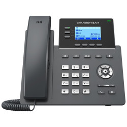 Grandstream GRP2603P VoIP telefon 2,48" podsvícený grafický display 6x SIP 2x LAN PoE GDMS