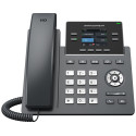 Grandstream GRP2612W VoIP telefon, 2x SIP, barevný podsvícený displej, 2x 10 100 Mbps RJ45, PoE, WiFi
