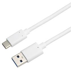 PremiumCord kabel USB-C - USB 3.0 A (USB 3.2 generation 2, 3A, 10Gbit s) 15cm bílá