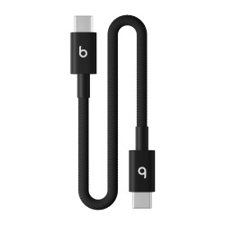 Beats USB-C USB-C Woven Cable (20cm)- Bolt Black