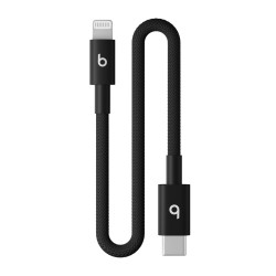 Beats USB-C Lightning Woven Cable(20cm)-Bolt Black