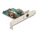 Delock - Sítový adaptér - PCIe 2.1 nízký profil - 10 100 1000 2500Base-T (PoE+) x 1
