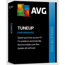 AVG PC TuneUp - 3 PCs, 1 Year