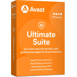 AVAST Ultimate MD up to 10 connections 3Y