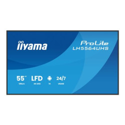 iiyama ProLite LH5564UHS-B1AG LCD VA 55" 3840 x 2160 6,5ms 500 nitů 5000:1 60Hz 24/7