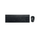 Kensington KM270 EQ - Klávesnice a sada myši - dobíjecí - full size - bezdrátový - 2.4 GHz, Bluetooth - QWERTZ - nemecká