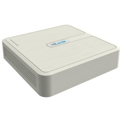 HiLook Powered by HIKVISION NVR-104H-D 4P(D) 4 kamery 6Mpix 4x PoE HDMI VGA 2x USB LAN 1x SATA Plast
