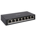 HiLook Powered by HIKVISION switch NS-0508 8x port 1000 Mbps RJ45 ports 1 Gbps Kov