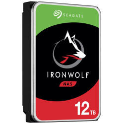 Seagate IronWolf - HDD 12000 GB Interní 3.5 " - SATA III/600 - 7 200 ot min. - vyrovnávací paměť: 256 MB (ST12000VN0008)