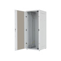 Triton 19\'\' stojanový rozvaděč RMA 32U 600x1000mm, 19\'\' stojanový rozvaděč 32U 600x1000mm prosklené dveře, IP20 nosnost 800kg světle