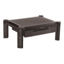Startech Adjustable Monitor Riser - Drawer - Monitors up to 32"- Adjustable Height - Monitor Stand - Computer Monitor Riser (MONSTADJD) - Stojan (povrch stojanu, 8 malých podložek, 4 velké podložky) - pro obrazovka - plast - černá - velikost obrazovky: 13"-32"