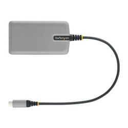 Startech 3-Port USB-C Hub with Ethernet, 3x USB-A Ports, Gigabit Ethernet, USB 3.0 5Gbps, Bus-Powered, USB Type-C Hub w GbE and 1ft 30cm Long Cable, Portable Laptop USB C Hub Adapter - USB Expansion Hub, RJ45 (5G3AGBB-USB-C-HUB) - Rozbočovač - 3 x USB 3.2 Gen 1 + 1 x micro-USB + 1 x 10 100 1000 - desktop