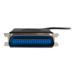 Startech 6 ft. (1.8 m) USB to Parallel Port Adapter - IEEE-1284 - Male Male - USB to Centronics Cable (ICUSB1284) - Paralelní adaptér - USB 2.0 - IEEE 1284