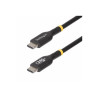 StarTech 2m USB C Charging Cable, USB-IF Certified USB-C Cable, 240W - USB kabel - USB-C (M) do USB-C (M) - USB 2.0 - 48 V - 5 A - 2 m - technologie Extended Power Range (EPR), napájení USB (240 W), podpora napájení Power Delivery 3.1 - černá