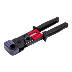 Startech RJ45 RJ11 Crimp Tool with Cable Stripper - RJ45+RJ11 Strip & Crimp Tool - Crimp tool (RJ4511TOOL) - Lemovací nástroj - pro P N: CRJ4550PK, WIRC6ASPATBL, WIRC6CMPBLU