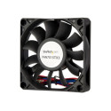 Startech 70x15mm Replacement Ball Bearing Computer Case Fan w TX3 Connector - 3 pin case Fan - TX3 Fan - 70mm Fan (FAN7X15TX3) - Ventilátor skříně - 70 mm - černá