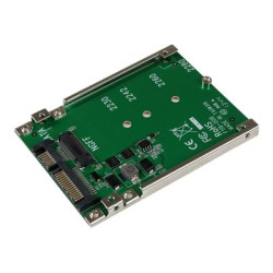 Startech M.2 SATA SSD to 2.5in SATA Adapter - M.2 NGFF to SATA Converter - 7mm - Open-Frame Bracket - M2 Hard Drive Adapter (SAT32M225) - Řadič úložiště - 1 Kanál - SATA 6Gb s - SATA 6Gb s - pro P N: BRACKET125PT, BRACKET125PTP, SATERASER4, SDOCK1EU3P2, SDOCK4U313, USB31C2SAT3
