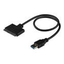 Startech SATA to USB Cable - USB 3.0 to 2.5" SATA III Hard Drive Adapter - External Converter for SSD HDD Data Transfer (USB3S2SAT3CB) - Řadič úložiště - 2.5" - SATA 6Gb s - USB 3.0