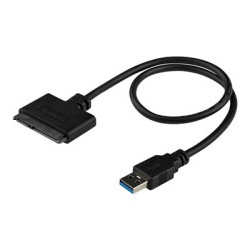 Startech SATA to USB Cable - USB 3.0 to 2.5" SATA III Hard Drive Adapter - External Converter for SSD HDD Data Transfer (USB3S2SAT3CB) - Řadič úložiště - 2.5" - SATA 6Gb s - USB 3.0