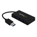 Startech 4 Port USB 3.0 Hub, USB Type-A Hub with 1x USB-C & 3x USB-A Ports (SuperSpeed 5Gbps), USB Bus Powered, USB 3.1 USB 3.2 Gen 1 Adapter Hub, Portable USB Hub for Laptop Desktop - Windows macOS Linux (HB30A3A1CFB) - Rozbočovač - 4 x SuperSpeed USB 3.0 - desktop - pro P N: CFASTRWU3C, SDMSDRWU3AC
