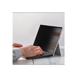 Startech 4-Way 12.4in Surface Laptop Go 1 2 3 Privacy Screen Filter, Portrait Landscape, Touch-Enabled, + - 30 Deg. View, Blue Light Reduction, Matte Finish - Filtr pro zvýšení soukromí k notebooku (horizontální) - lepicí - 12.4" - černá