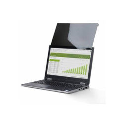 Startech 15.6-inch 16:9 Touch Privacy Screen, Anti-Glare Blue Light Filter, Laptop Monitor Screen Protector, + - 30 Deg. View Angle, Flip-Up - Filtr pro zvýšení soukromí k notebooku (horizontální) - dvoucestné - lepicí, závěsné záložky, otočné závěsy - 15.6" - černá