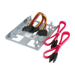 Startech 2.5" to 3.5" SATA Hard Drive Mounting Bracket Kit - Dual SATA SSDs HDDs Mounting Bracket for Mounting Bay (BRACKET25X2) - Bay adaptér pro datový sklad - 3,5" na 2,5" - ocelová - pro P N: 25S22M2NGFFR, S322M225R, SAT2M2NGFF25, SAT32M225, SAT32MSAT257, ST521PMINT