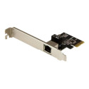 Startech 1-Port Gigabit Ethernet Network Card - PCI Express, Intel I210 NIC - Single Port PCIe Network Adapter Card with Intel Chipset (ST1000SPEXI) - Síťový adaptér - PCI Express x1 nízký profil - 1GbE - 1000Base-T - černá
