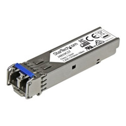 Startech HPE J4859C Compatible SFP Module, 1000BASE-LX, 1GbE Single Mode (SMF) Multi Mode MMF Fiber Optic Transceiver, LC Connector, 10km, 1310nm, DDM, HPE 1400, 1700, 1820, Mini GBIC - Lifetime Warranty (J4859CST) - Transceiver modul SFP (mini-GBIC) (odpovídá: HP J4859C) - 1GbE - 1000Base-LX - LC - až 10 km - 1310 nm - pro HPE 1700, 2610, 93XX, Switch XL 10 100 1000; HPE Aruba 2530, 2930F 24, 2930F 48, 5406