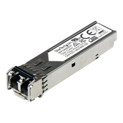 Startech MSA Uncoded Compatible SFP Module, 1000BASE-SX, 1GbE Multi Mode (MMF) Fiber Optic Transceiver, 1GE Gigabit Ethernet SFP, LC Connector, 550m, 850nm, DDM, 1Gbps Mini GBIC Module - Lifetime Warranty (SFP1000SXST) - Transceiver modul SFP (mini-GBIC) - 1GbE - 1000Base-SX - multirežim LC - až 550 m - 850 nm - pro P N: US1GA30SFP, US1GC30SFP