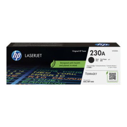HP 230A - Cerná - originální - LaserJet - kazeta s barvivem (W2300A) - pro Color LaserJet Pro 4201, 4203, MFP 4301, MFP 4303