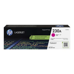 HP 230A - Purpurová - originální - LaserJet - kazeta s barvivem (W2303A) - pro Color LaserJet Pro MFP 4301, MFP 4303