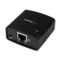 Startech 10 100Mbps Ethernet to USB 2.0 Network Print Server - Windows 10 - LPR - LAN USB Print Server Adapter (PM1115U2) - Tiskový server - USB 2.0 - 10 100 Ethernet - černá - pro P N: SVA5H2NEUA
