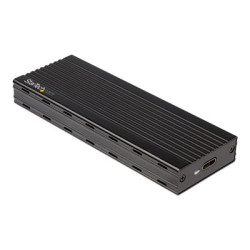 Startech USB-C (10Gbps) to M.2 NVMe SSD Enclosure - Portable M.2 PCIe Aluminum Case - 1GB s Read & Write - Mac & PC - Kryt úložiště - M.2 - M.2 Card - USB 3.1 (Gen 2) - černá