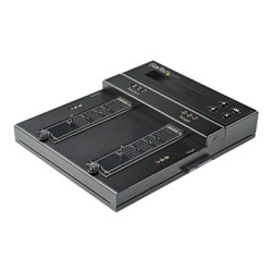 StarTech Standalone M.2 SATA & M.2 NVMe Duplicator and Eraser, HDD SSD Cloner & Wiper for M.2 PCIe AHCI NVMe, M.2 SATA, 2.5 3.5" SATA Drives, External Hard Drive Eraser Duplicator, TAA - Drive Sanitizer Copier - Duplikátor vymazávač solid state pevného disku - 4 zásuvky (SATA-600 PCI Express (NVMe)) - kompatibilní s TAA
