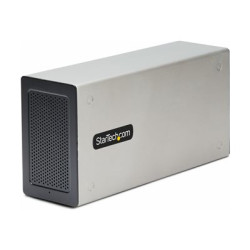 Startech Thunderbolt 3 PCIe Expansion Chassis, Enclosure Box W Dual PCI-E Slots, External PCIe Slots for Laptops Desktops All-In-Ones, 8K 4K Output Via TB3 DP 1.4 Ports - For PCI Express Cards (2TBT3-PCIE-ENCLOSURE) - Systémový bus extender - DP - 120 Watt - kompatibilní s TAA