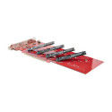 Startech Quad M.2 PCIe Adapter Card, x16 Quad NVMe or AHCI M.2 SSD to PCI Express 4.0, Up to 7.8GBps Drive, For 2242 2260 2280 22110mm PCIe M-Key M2 SSDs, Bifurcation Required - PC Linux Compatible (QUAD-M2-PCIE-CARD-B) - Adaptér rozhraní - M.2 - Rozšiřující slot na 4 x M.2 - M.2 Card - nízký profil - RAID 0, 1, JBOD - PCIe 4.0 x16 x8 - červená