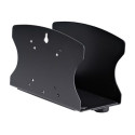 Startech PC Wall Mount Bracket, For Desktop Computers Up To 40lb, Toolless Width Adjustment 1.9-7.8in (50-200mm), Heavy-Duty Steel, CPU Tower Case Shelf Holder, Includes Mounting Hardware and Spacers (2NS-CPU-WALL-MOUNT) - Držák pro montáž desktopu na stěnu monitor (horizontální) - černá