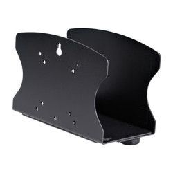 Startech PC Wall Mount Bracket, For Desktop Computers Up To 40lb, Toolless Width Adjustment 1.9-7.8in (50-200mm), Heavy-Duty Steel, CPU Tower Case Shelf Holder, Includes Mounting Hardware and Spacers (2NS-CPU-WALL-MOUNT) - Držák pro montáž desktopu na stěnu monitor (horizontální) - černá