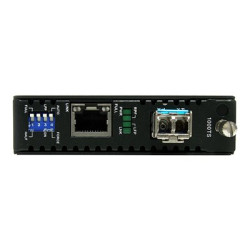 Startech Multimode (MM) LC Fiber Media Converter for 1Gbe Network - 550m Range - Gigabit Ethernet - 850nm - with SFP Transceiver (ET91000LC2) - Konvertor médií s optickými vlákny - 1GbE - 1000Base-LX, 1000Base-SX, 1000Base-T - RJ-45 multirežim LC - až 550 m - 850 nm - pro P N: ETCHS2U, SVA12M2NEUA, SVA12M5NA